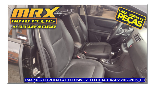 Sucata Citroen C4 Exclusive 2.0 Flex Aut 143cv 2013 Pecas
