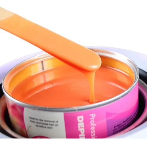 Cera Miel Para Olla Depilatoria Profesional 400g Cera Miel
