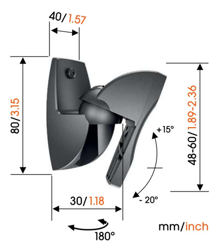Vogels Vlb 500 - Juego De 11 Conectores Con Soporte Universa