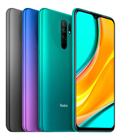 Xiaomi Redmi 9 Azul Tornasolado En Perfectas Condiciones 