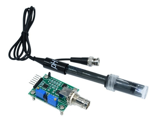Sensor Electrodo Bnc Para Ph Con Tarjeta Arduino Analogico