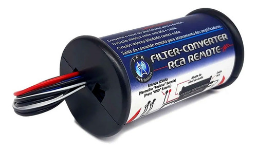 Conversor Jfa Rca Remoto Con Filtro Antiruido Premium