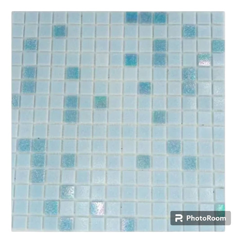 Cas Malla Mosaico Listelo Lubeka  Piscina Azul Claro 30x30