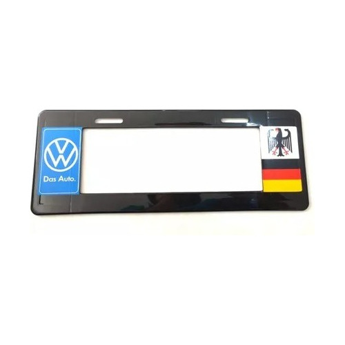 Portaplaca Europeo Alemania Vw Golf Jetta Polo 1 Pieza