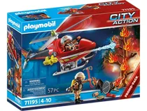 Comprar Playmobil Helicóptero Bomberos Rescate 2 Figuras 57pcs 71195 Helicoptero Bomberos