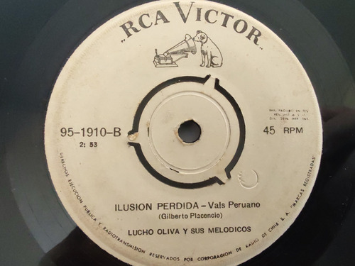 Vinilo Single Lucho Oliva Y Susmelódicos  Felicidades (q62