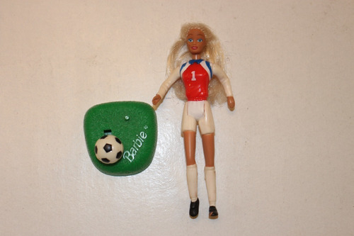 1999 Barbie Futbolista Mcdonalds Cajita Feliz Happy Meal