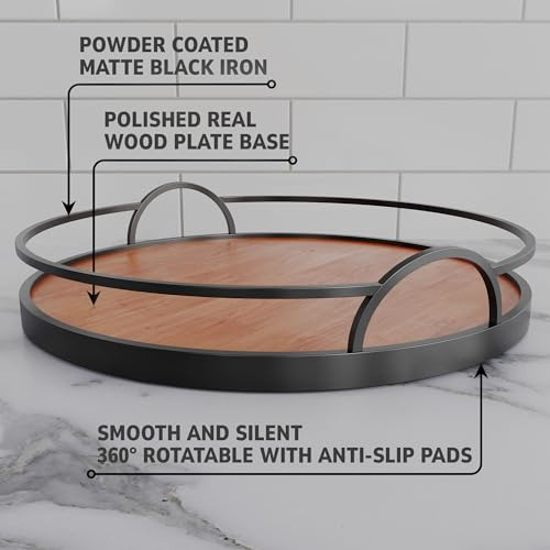 Organizador Lazy Susan - Lazy Susan De Madera De 10'' Para M
