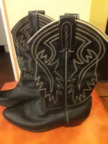 Comprar Botas Texanas Cuero Largas Marca Jr Bordadas Oferta!
