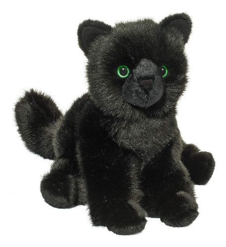 Douglas Peluche De Gato Negro Salem Color Black