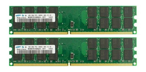 2x4gb Ddr2 Pc2 6400 800mhz 1.8v Para Mother Amd