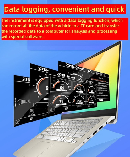 Tablero Digital Universal True Colour Lcd Para Tuning Coche