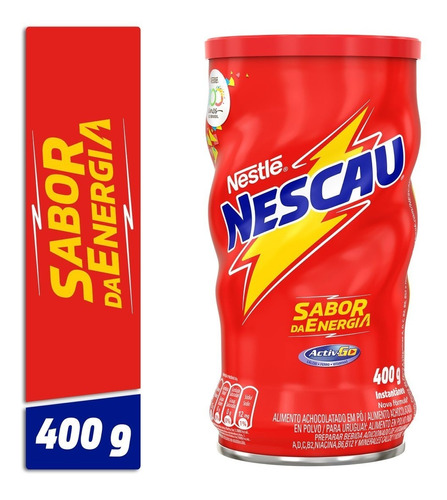 Achocolatado Em Pó Nescau 400g