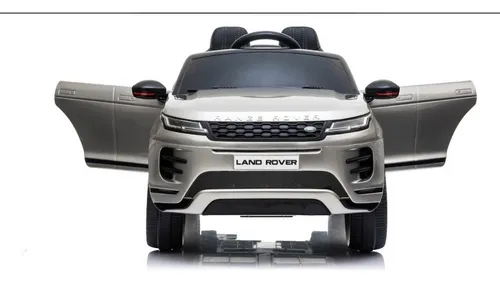 Mini Carrinho El trico Infantil 12v Range Rover Branca Dvd