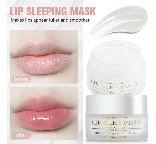 Máscara De Labios Nocturna Hidratante Y Reparadora