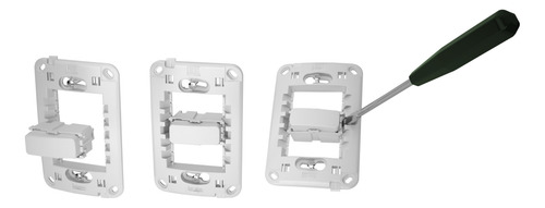 Conjunto Tomada Dupla 20a / 10a Composé Branco Weg