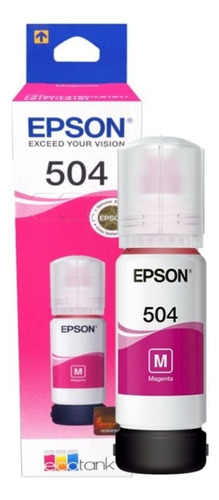 Tinta Epson T504 Original Magenta L4150 L4160 L6161 70ml