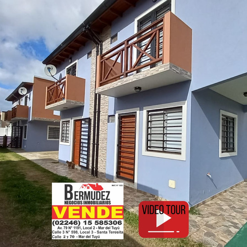 Duplex Venta 3 Ambientes Mar Del Tuyu Calle 1 Entre 85 Y 86 (nro 8548)