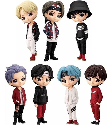 7 Unids/set Bangtan Boys Grupos Figuras De Acción Bts Juguet