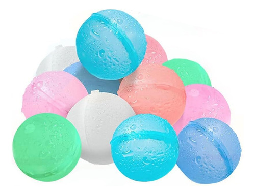 50 Pcs Globos De Agua De Silicona Blanda, Globo De Agua