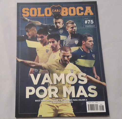 Revista Antigua Deportiva * Solo Boca * N° 75  Futbol