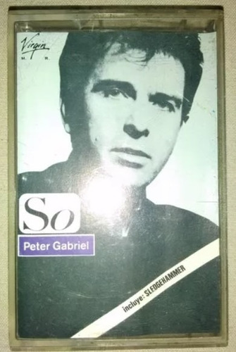 Cassette Peter Gabriel So Colección, Año 1989