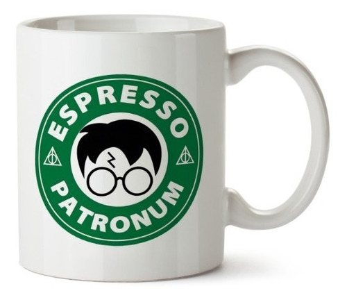 Taza Harry Potter Espresso Patronum Café Logo