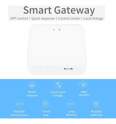 Hub Sem Fio Inteligente Bluetooth Gateway Para Tuya App Voic