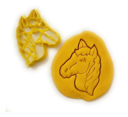 Cortador Galleta T3d Cabeza Caballo Adecuado Para Pastel