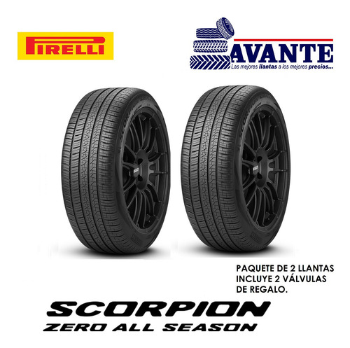 Llanta 255/45r20 Pirelli Scorpion Zero As Elect 105h (paq.2)