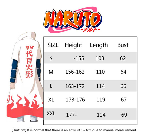 Imagem 2 de 7 de Naruto, Akatsuki Uzumakinaruto Roupão Roupas 4th Headband