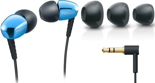 Audífonos Philips In-ear Plateado Azul Originales Garantía