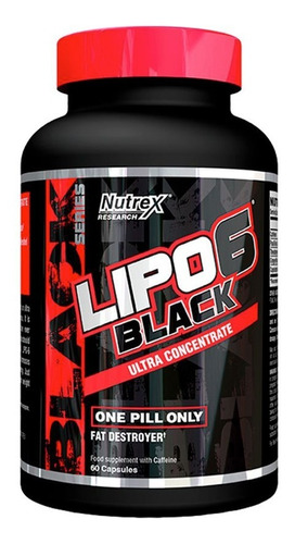 Lipo 6 Black Nutrex - Envio Gratis