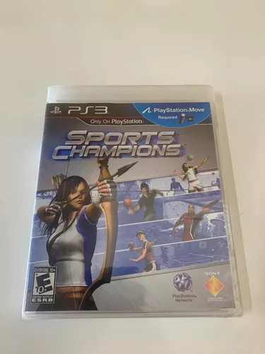 Jogo Original Sports Champions Playstation Ps3 Mídia Física Com 10