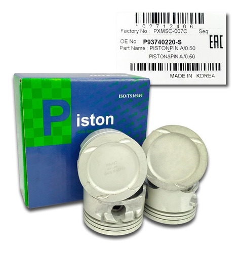 Pistones 0.20 Daewoo Nubira 1.6 2000 2001 2002 Original