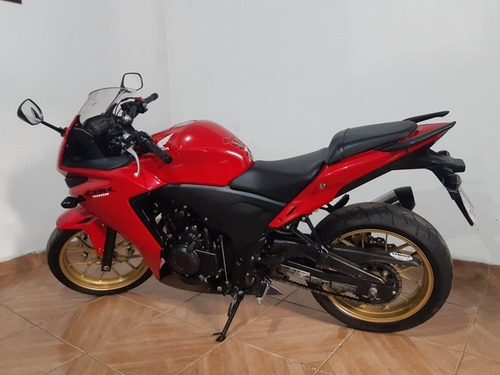 Imagem 3 de 10 de Honda Cbr 500r Vermelha 2014