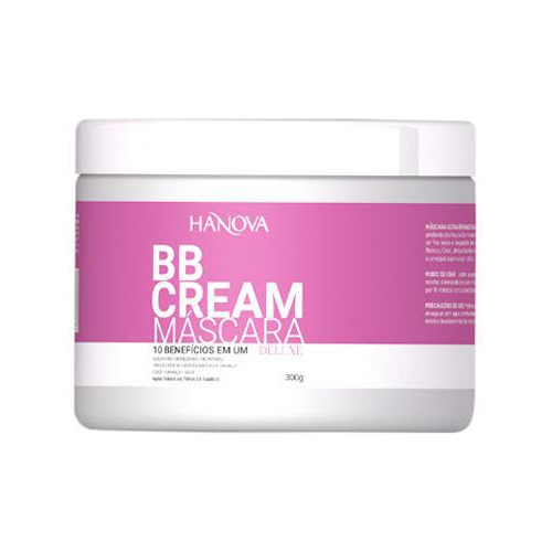 Máscara Hanova Bb Cream 300ml - Hidratação E Brilho Intenso