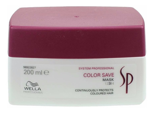 Mascarilla Color Save Wella 200ml Prote - mL a