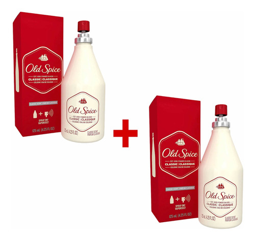 Old Spice Colonia Pack (2 Unid). 125ml C/u