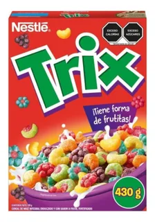 2 Pzas Cereal Nestlé Trix 430 G