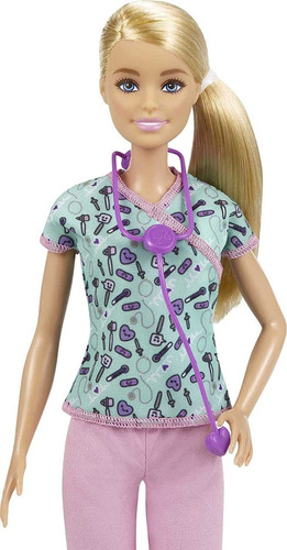 Barbie Muñeca Enfermera Doctora Profesiones