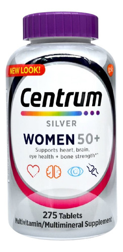 Centrum Silver Women 50+ Multivitaminico 275 Tabs