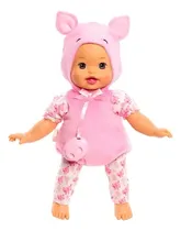 Comprar Little Mommy Tierna Como Yo Disfraz Cerdita Mattel