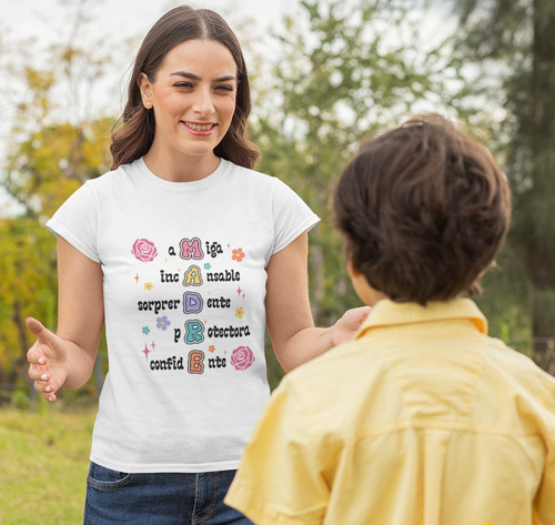 Playeras Personalizadas Regalo Día Madres. Dama Moda Casual