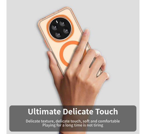 Funda Para Honor Magic7 Pro 5g Funda Para Honor 400 Pro X8c X9b X50 X60 X9c Funda Magnética De Piel Mate A Prueba De Golpes