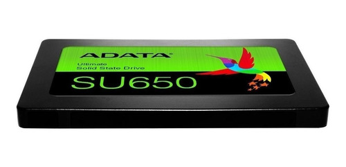 Disco sólido SSD interno Adata Ultimate SU650 ASU650SS-240GT-R 240GB negro