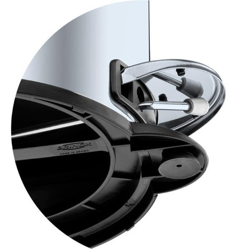Lixeira Inox 12 Litros Com Pedal E Cesto Removível Estilo