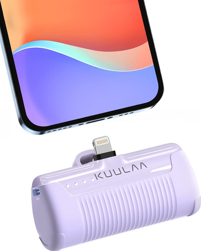 Kuulaa Cargador Porttil Mini 4500mah, Batera Pequea Para Iph