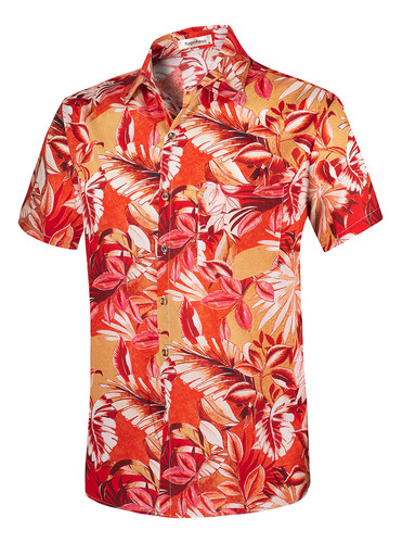 Camisa Hawaiana Para Hombre,camisas De Playa Para Hombre