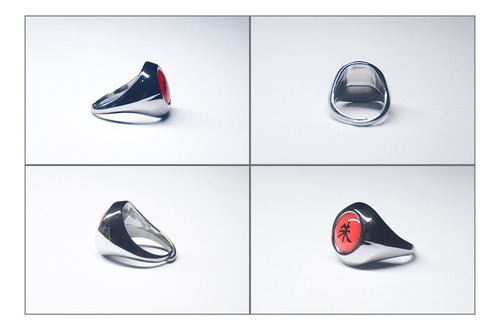Imagen 3 de 4 de Anillo Itachi - Clan Akatsuki - Naruto (ajustable)
